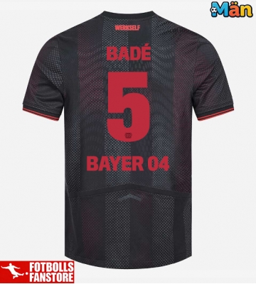 Bayer Leverkusen Loic Bade #5 Hemmatröja 2025-26 Kortärmad